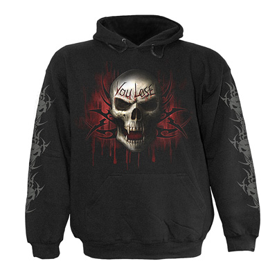 Spiral - GAME OVER Kinder hoodie/trui - Zwart